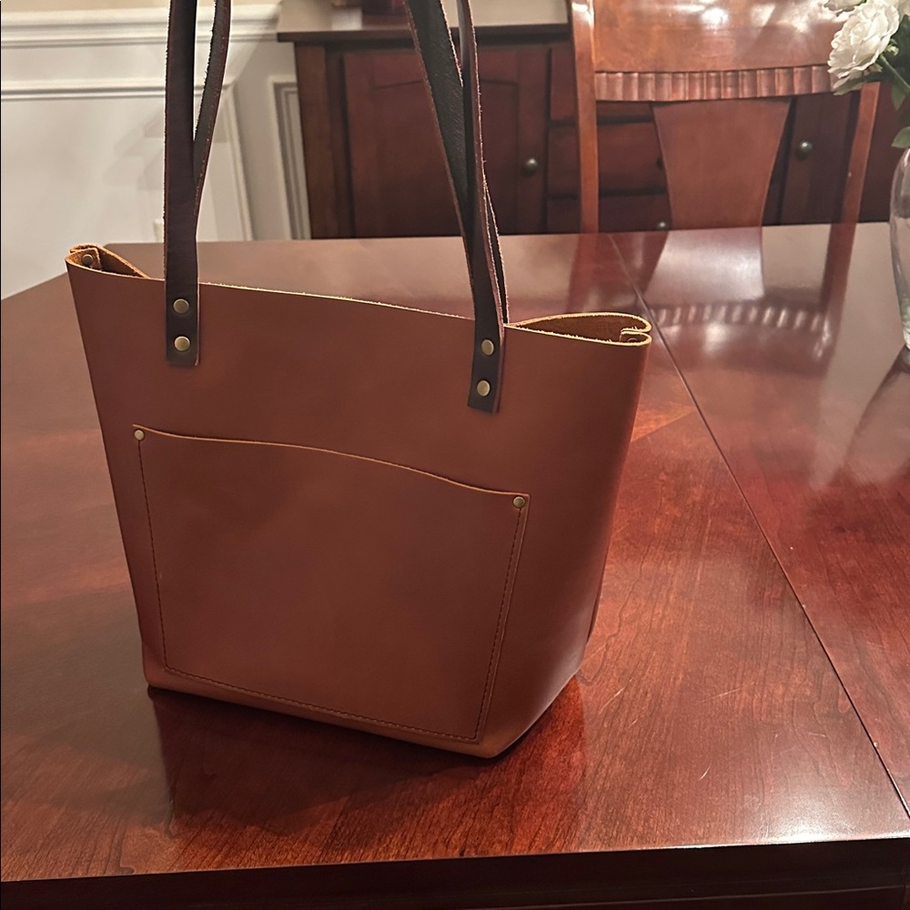 Portland leather Honey Medium Classic Tote